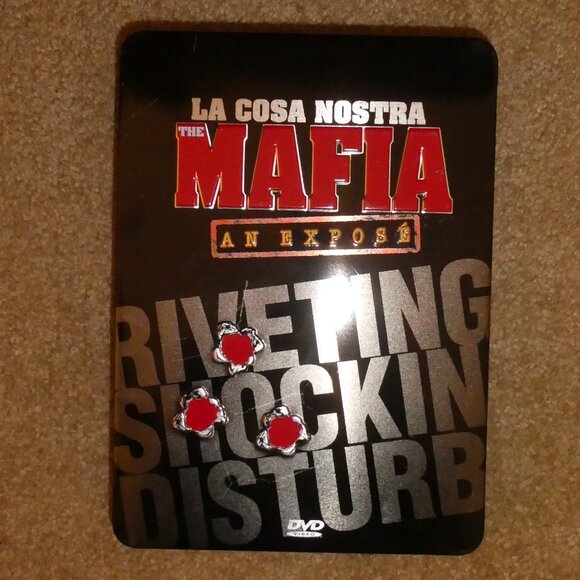 La Cosa Nostra Mafia: An Expose 5 DVD Box Set Complete Metal Case Collectible - Picture 1 of 16